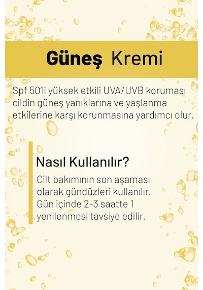 Wiwify SPF 50+ Leke Karşıtı Cilt Tonu Eşitleyici Güneş Kremi 50 ML