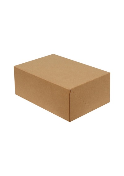 Kraft Kilitli Kargo Kutusu (Testliner) / Ebat: 35x24x14 cm