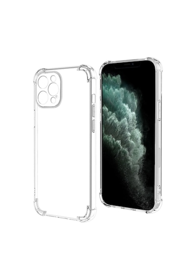 Apple Uyumlu  iPhone 11 Pro Max Kamera Korumalı Airbag Şeffaf Antishock Köşe Korumalı Antishock Silikon Kılıf