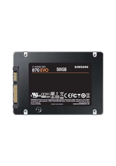 500 Gb 870 Evo Samsung 2.5 Sata3 Mz-77e500bw 560-530 Mb/s Samsung Tr Garantılı Tek Ebat