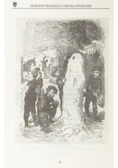 Le Bonhomme De Neige - Kardan Adam Fransızca Hikayeler Seviye 2