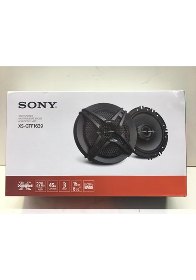 Sony Xs-Gtf1639 16 Cm Oto Hoparlör Tweeterli 270 Watt Mega Bass