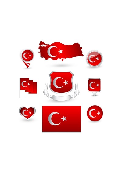 Türkiye Sticker Set