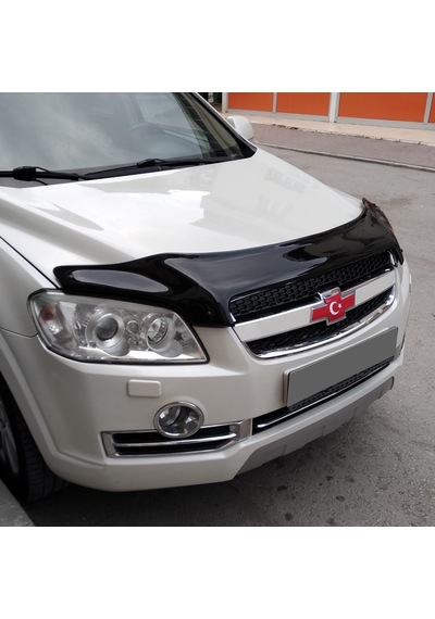 Captiva Kaput Koruma Rüzgarlık 2006--2012 Arası Parlak Siyah