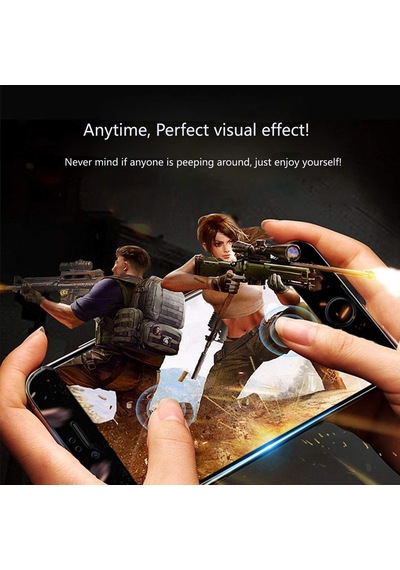 Apple Uyumlu   iPhone 12 Pro Max Full-Screen Privacy Görünmez Mat Hayalet (472249548)