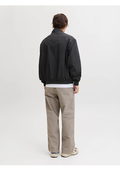 Jack & Jones Jack&jones Jjecharge Stand Collar Erkek Bomber Ceket 12288895 Siyah