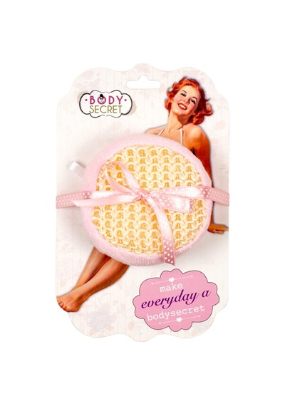 Bodysecret Yuvarlak Banyo Süngeri Pembe