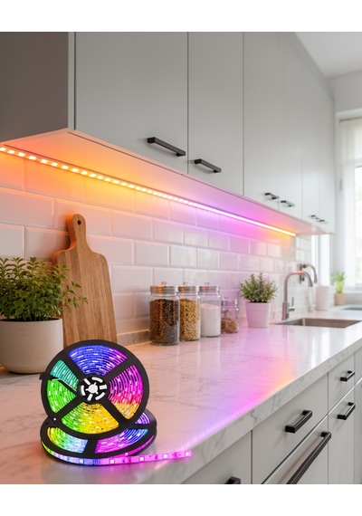 Kumandalı 5 Metre Şerit Led Dekoratif Aydınlatma 99158719