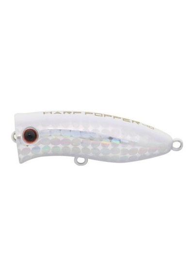 Hanfish Harp Popper 40mm 3.3gr Su Üstü Maket Balık Mh604 Pearl White