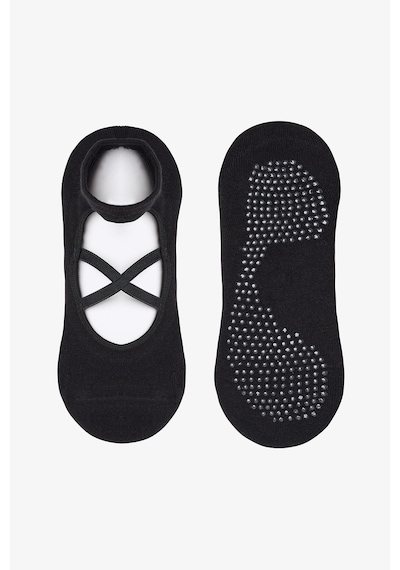 Penti Siyah Active Towel Babet Çorabı