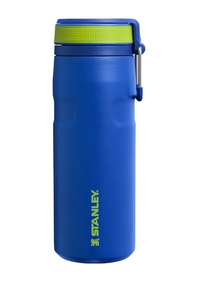 Stanley The Iceflow Twist Flip Termos 0.47 Lt Cobalt Chartreuse