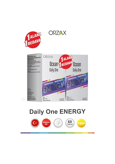 Ocean Daily One Energy 30 Tablet 1 Alana 1 Bedava