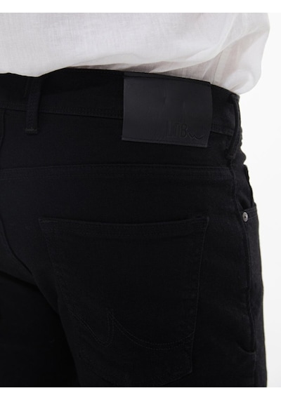 Ltb Elrond Slim Jean Bermuda 010096054015256 200 010096054015256_200 Siyah