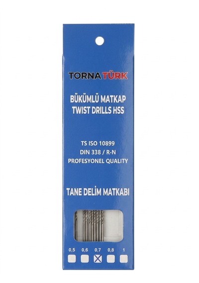 0.6mm Hss Tane Matkabı Ucu 10'lu Paket