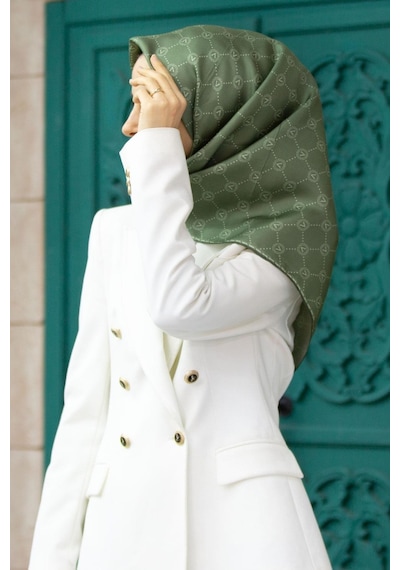 Vissona Twill İpek Eşarp Çağla Rengi (52033)