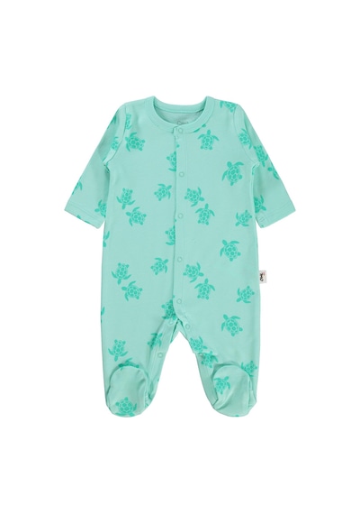 Civil Baby Kaplumbağa Empirme 1-9 Ay Tulum - Yeşil Mint