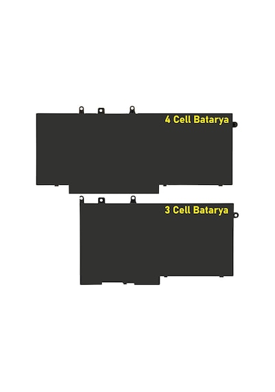 Dell Mobile Precision 3520 Uyumlu Qcell Batarya