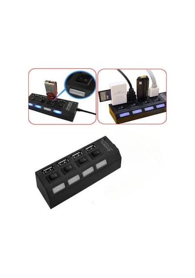 Hadron Hdx7023 Usb Çoklayıcı - Siyah -