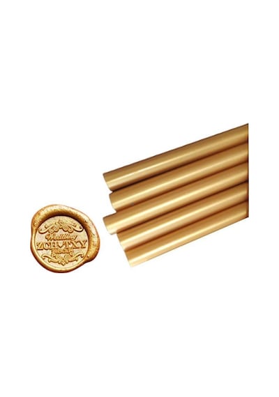 Profisher Mühür Mumu Çubuk Sıcak Tutkal 7 MM x 20 CM Metalik Gold 6'lı