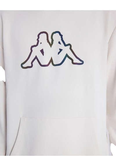 Kappa Logo Brian Erkek Sweatshirt Kap.361x1kw Beyaz