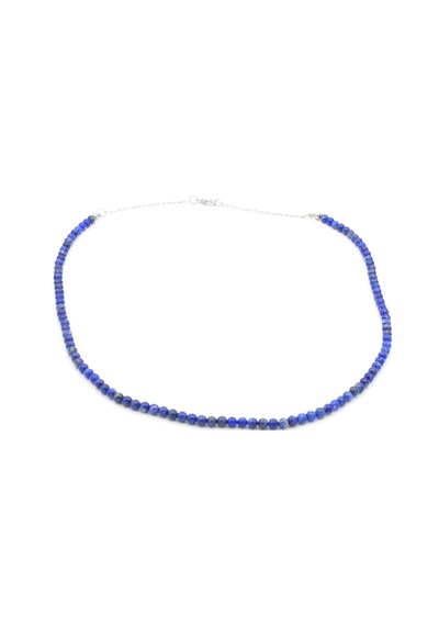 Hakiki Doğal Lapis Lazuli Taşı Kolye 1.Kalite Pembe
