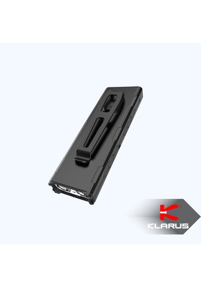 Klarus Flattac X2 3000 Lümen Şarj Edilebilir Ultra İnce Edc Taktik El Feneri Siyah