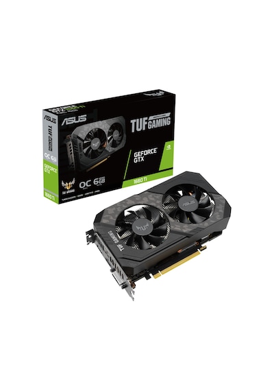 Asus NVIDIA Geforce GTX 1660 Ti Evo OC TUF-GTX1660TI-O6G-EVO-GAMING 6 GB GDDR6 192 Bit Ekran Kartı
