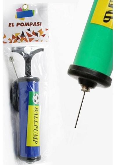 Top Şişirme Pompası Mini El Tipi 25cm