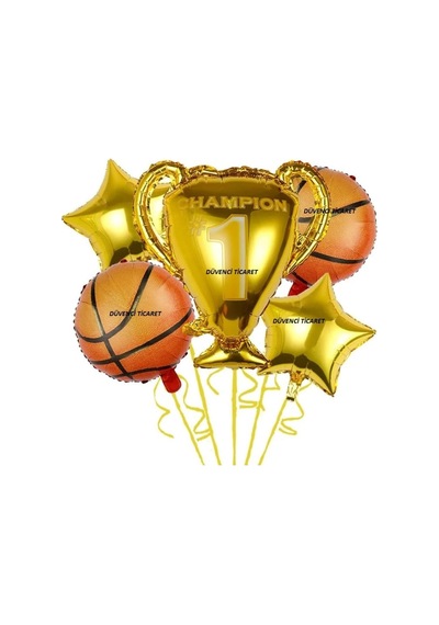 Kupa Folyolu Balon Set Genel