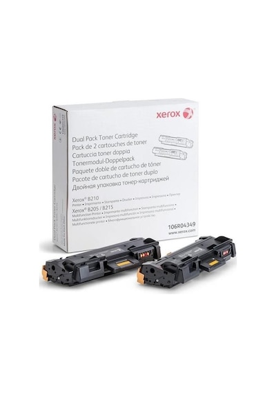 Xerox 106R04349 6000 Dual Pack Toner
