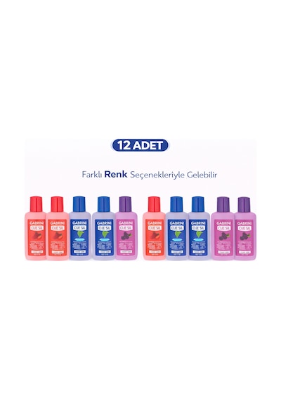 Gabrini Oje Sil Besleyici Aseton 125 Ml Oje Çıkarıcı 12 Adet 60949448