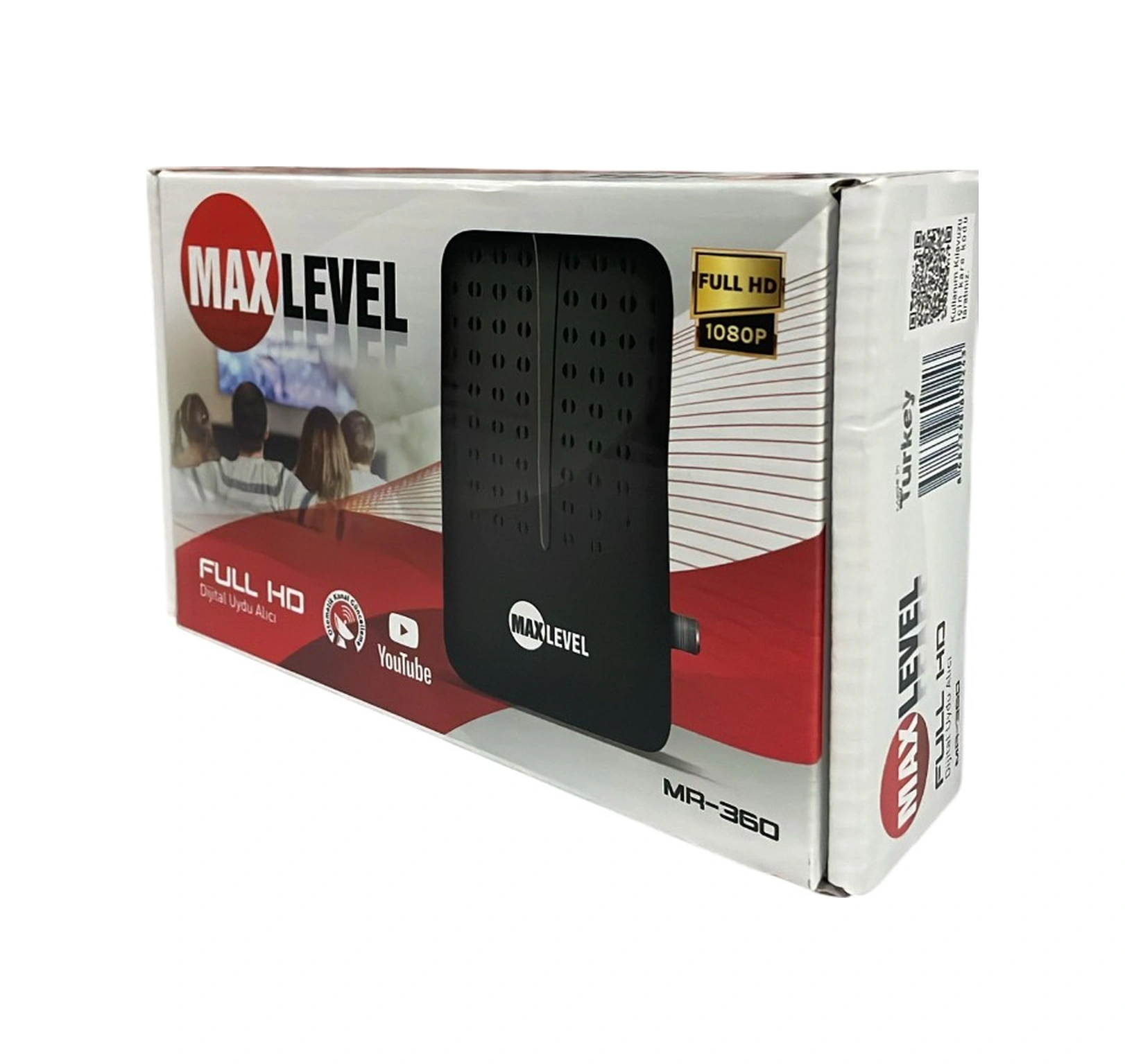 Max Level Mr360 Full Hd 1080p Digital Uydu Alıcısı 2 Usb + Hdmı Giriş