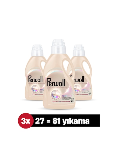 Perwoll Yenileme Beyazlar 3x 1.485 Ml 81 Yıkama set-hnkdtj-5240-6189 1400 ML