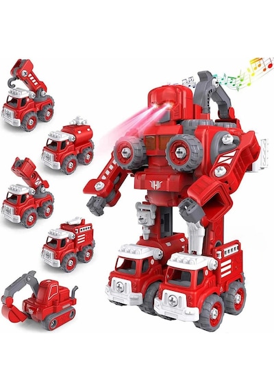 5in1 Zapp Toys Sesli Ve Işıklı Sök Tak Robot