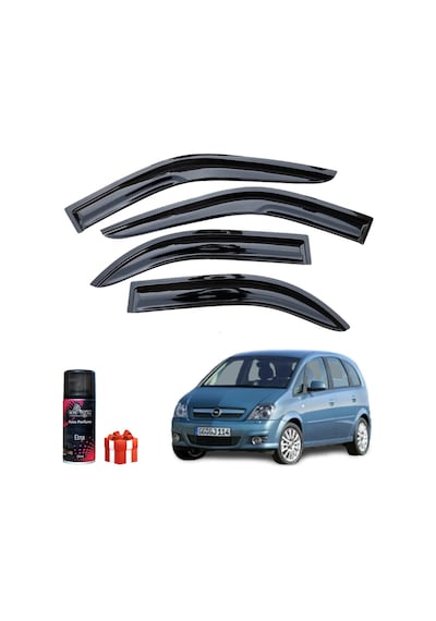 Caraks Opel Meriva Mügen Cam Rüzgarlığı 2003-2009 Arası 4'lü Takım + Koku