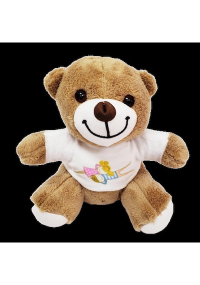 Sevimli Tişörtlü Peluş Ayıcık