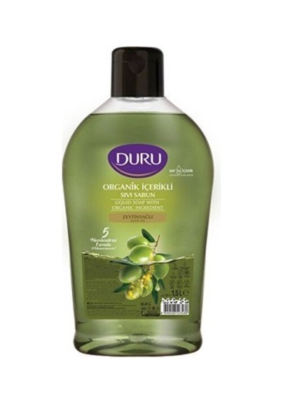 Duru Sıvı Sabun 1500 Ml X 3 Lü Karma Paket Zeytinyağı-hind.cevizi-kiraz