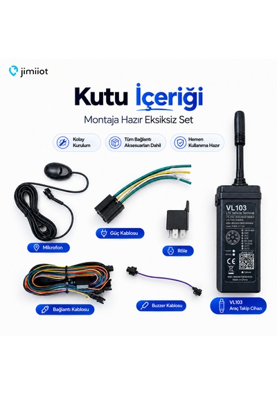 Jimiiot Jimi Iot Vl103m 4g Gps Araç Takip Cihazı Motosiklet Takip, Ip66, 9-90vjimivl103m