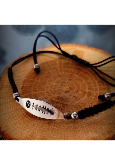 Osmanlı Gümüş Spotify Unisex Bileklik 59972531