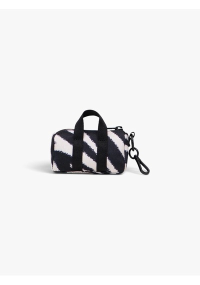 Herschel Novel Duffle Mini Çanta, Anahtarlık Charm Uniseks Zebra Çanta - 80015