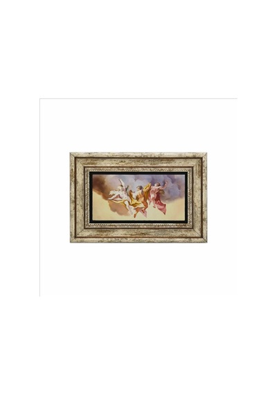 Melekler Baskılı Taş Tablo 20x30