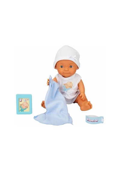 Bebelou Sesli Hoş Geldin Bebeği 30 Cm Mavi