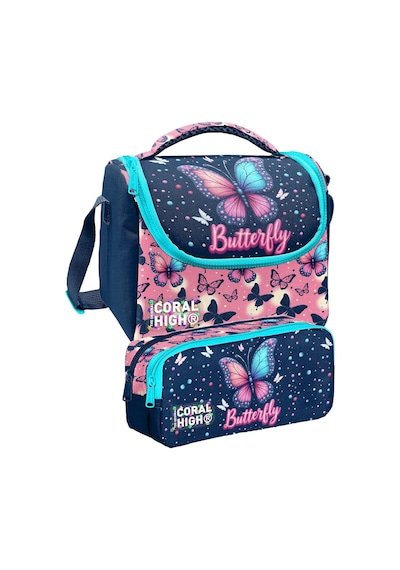 Coral High Lacivert Pembe Kelebek Desenli Kız Çocuk Beslenme Ve Kalem Çantası Seti 37149+31049 Lacivert - Pembe Coral High Lacivert Pembe Kelebek Desenli Kız Çocuk Beslenme Ve Kalem Çantası Seti 37149+31049 Lacivert - Pembe