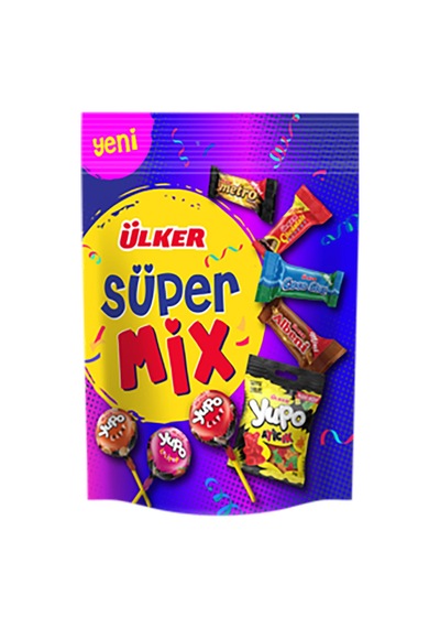 Ülker Süper Mix 300.6 G - 8 Adet Tarı