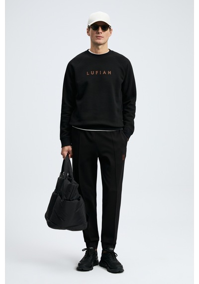 Lufian Bren Erkek Sweatshirt Siyah Siyah 112030219100100