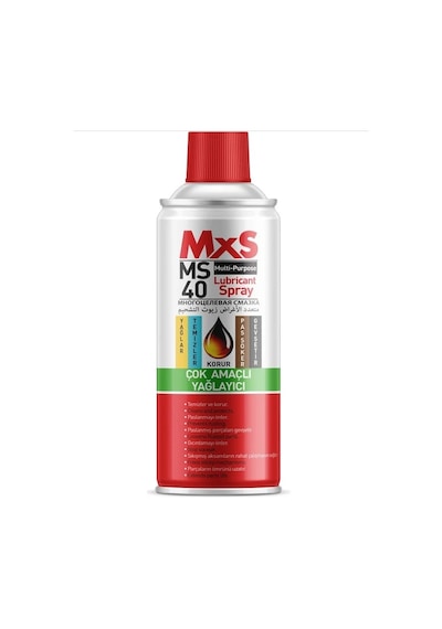 Hsgl Mxs Ms40 Çok Amaçlı Pas Sökücü Yağlayıcı Ve Koruyucu Bakım Spreyi 200 Ml