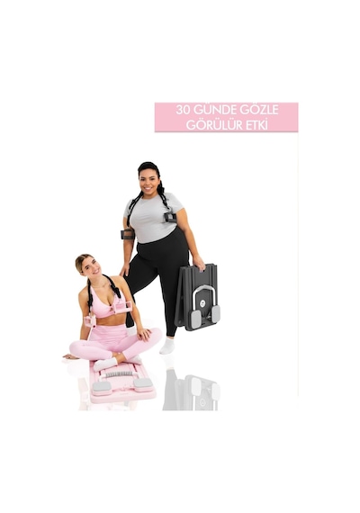 Çok Fonksiyonlu Egzersiz Aleti, Pilates Reformer, Direnç Bantlı, Ev Tipi Istasyon Tahtası, Zama
