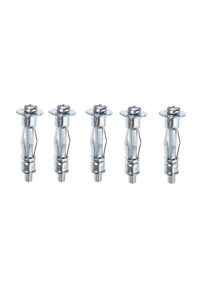 Çelik Alçıpan Ve Boşluk Dübel Frt Tuğla Duvar Bims Paraşüt Dübeli 5x37 Metal 5 Adet