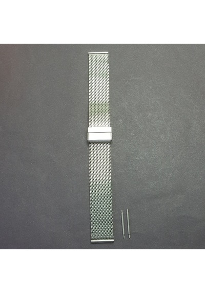 Hasır Kol Saat Kordonu Çelik Kalın 22 Mm (Ø 2,70)