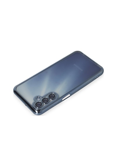 Samsung Galaxy Uyumlu, A35 5g Kılıf Razer Lensli Silikon - Açık Mavi